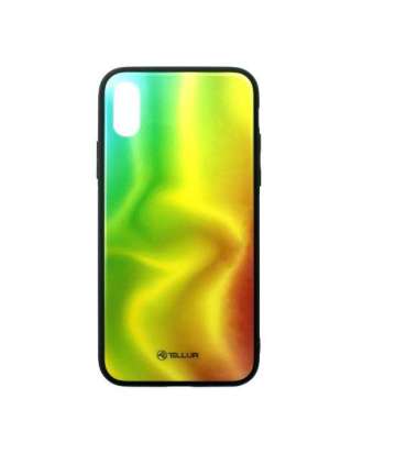 Tellur Cover Glass print for iPhone XS silk