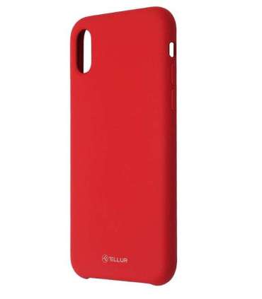 Tellur Cover Liquide Silicone for iPhone XS red