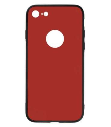 Tellur Cover Glass DUO for iPhone 8 red