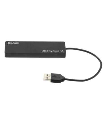 Tellur Basic USB Hub, 4 ports, USB 2.0 Black