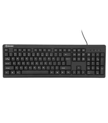 Tellur Basic Wired Keyboard US, USB Black
