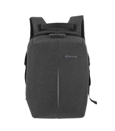 Tellur 15.6 Notebook Backpack Antitheft V2, USB port, Black