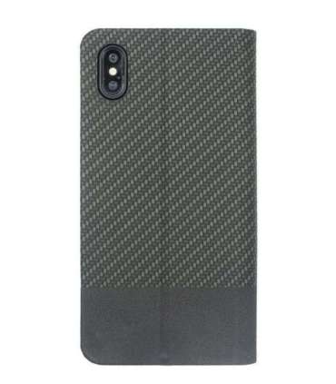 Tellur Book Case Carbon for iPhone XS black