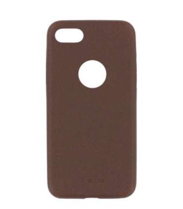 Tellur Cover Slim Synthetic Leather for iPhone 8 brown