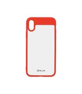 Tellur Cover Hybrid Matt Bumper for iPhone X/XS red