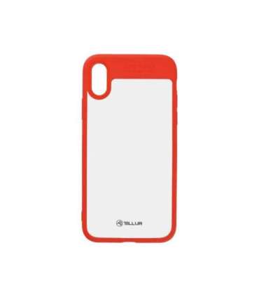 Tellur Cover Hybrid Matt Bumper for iPhone X/XS red