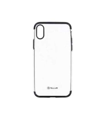 Tellur Cover Silicone Electroplated for iPhone X/XS black