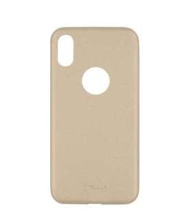 Tellur Cover Slim Synthetic Leather for iPhone X/XS gold