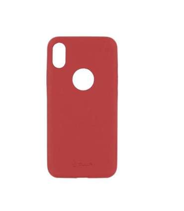 Tellur Cover Slim Synthetic Leather for iPhone X/XS red