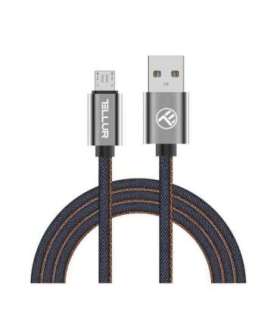 Tellur Data cable, USB to Micro USB, 1m denim