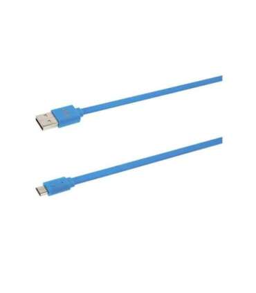 Tellur Data cable, USB to Micro USB, 1m blue