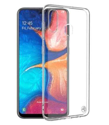 Tellur Cover Basic Silicone for Samsung Galaxy A20 transparent