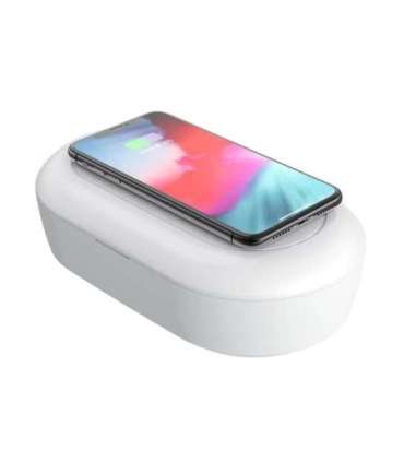 Devia Wireless Charging Disinfection box white