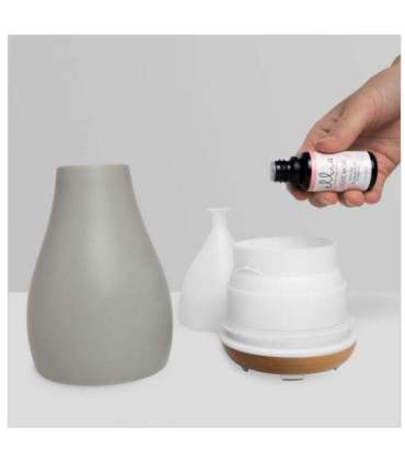 Ellia ARM-510GYA-WW Blossom Ultrasonic Diffuser with Ambient Mood Lighting