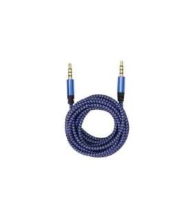 Sbox 3535-1.5BL AUX Cable 3.5mm To 3.5mm Blueberry Blue
