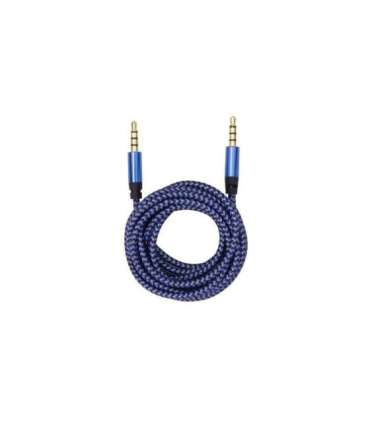 Sbox 3535-1.5BL AUX Cable 3.5mm To 3.5mm Blueberry Blue