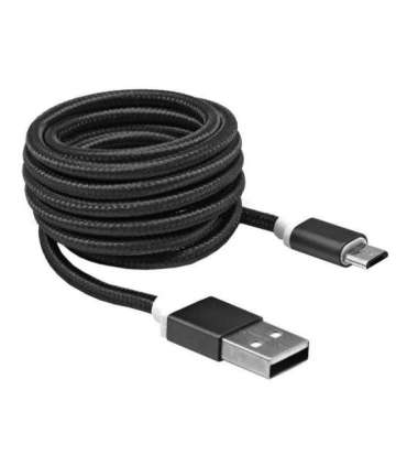 Sbox USB-Micro USB M/M 1.5m USB-10315B black