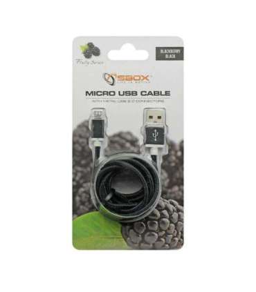 Sbox USB-Micro USB M/M 1.5m USB-10315B black