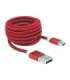 Sbox USB-Micro USB M/M 1.5m USB-10315R red