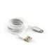 Sbox USB-TYPEC-15W USB-Type C M/M 1.5m Coconut White