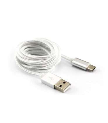 Sbox USB-TYPEC-15W USB-Type C M/M 1.5m Coconut White
