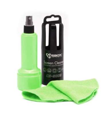Sbox CS-5005G Screen Cleaner 150ml Green