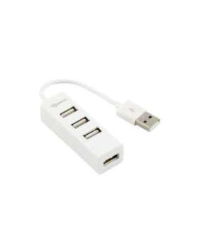 Sbox H-204W USB 4 Ports HUB Coconut White