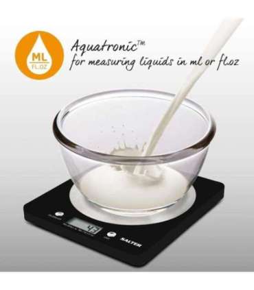 Salter 1036 BKSSDR Disc Electronic Digital Kitchen Scales Black