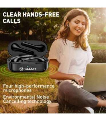 Tellur Ambia True Wireless Earphones Black