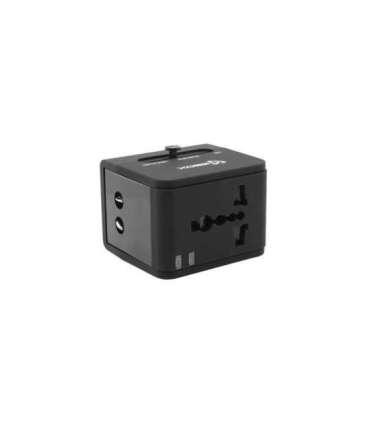 Sbox TA-23 Universal Travel Adapter with Dual USB Charger