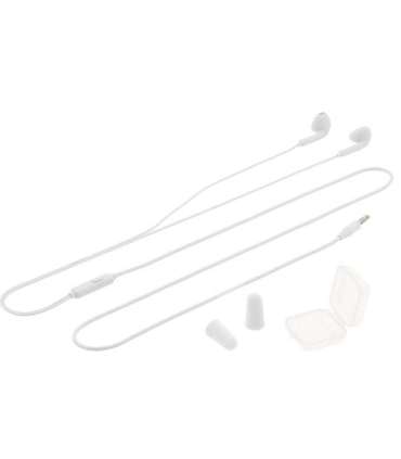 Tellur In-Ear Headset Fly, Noise Reduction Memory Foam Ear Plugs White