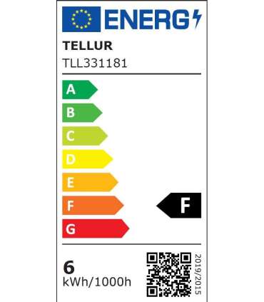 Tellur WiFi Filament Smart Bulb E27 Clear, White/Warm, Dimmer