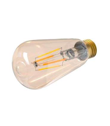 Tellur WiFi Filament Smart Bulb E27, Amber, White/Warm, Dimmer