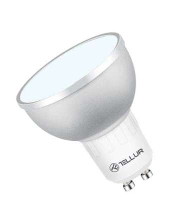 Tellur WiFi LED Smart Bulb GU10, 5W, White/Warm/RGB, Dimmer