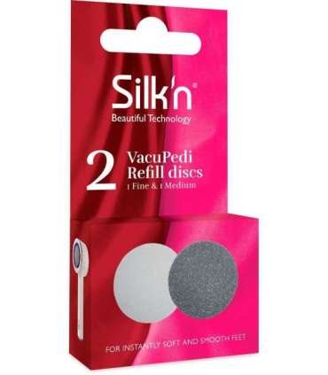 Silkn VacuPedi refill soft&medium VPR2PEUSM001