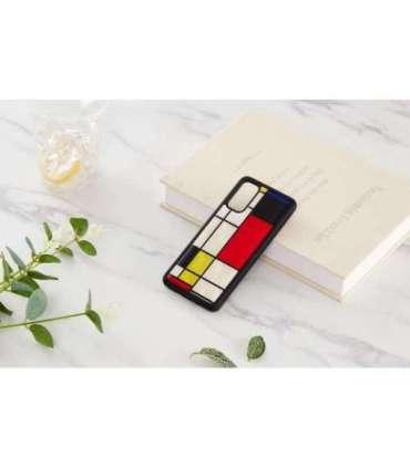 iKins case for Samsung Galaxy S20 mondrian black