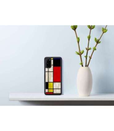 iKins case for Samsung Galaxy S20 mondrian black