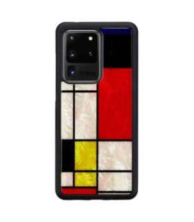 iKins case for Samsung Galaxy S20 Ultra mondrian black