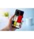 iKins case for Samsung Galaxy S20 Ultra mondrian black