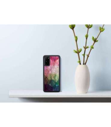 iKins case for Samsung Galaxy S20 water flower black