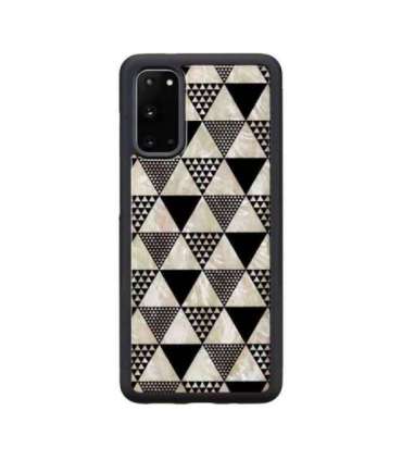 iKins case for Samsung Galaxy S20 pyramid black
