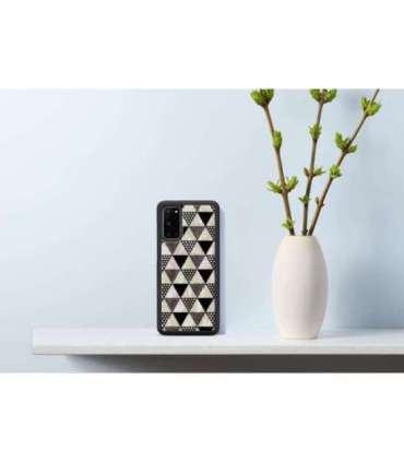 iKins case for Samsung Galaxy S20 pyramid black