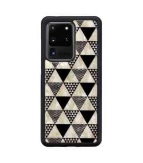 iKins case for Samsung Galaxy S20 Ultra pyramid black