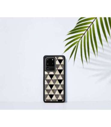 iKins case for Samsung Galaxy S20 Ultra pyramid black