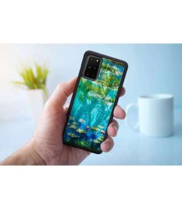 iKins case for Samsung Galaxy S20+ water lilies black