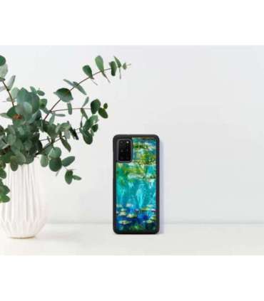 iKins case for Samsung Galaxy S20+ water lilies black