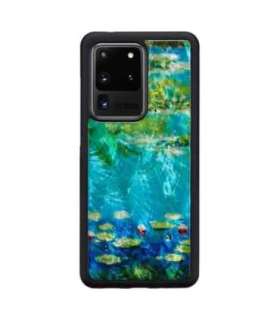iKins case for Samsung Galaxy S20 Ultra water lilies black
