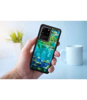 iKins case for Samsung Galaxy S20 Ultra water lilies black