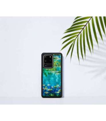 iKins case for Samsung Galaxy S20 Ultra water lilies black