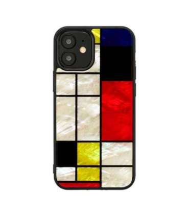 iKins case for Apple iPhone 12 mini mondrian black